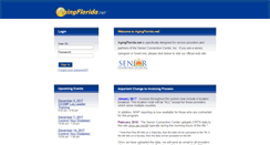 Desktop Screenshot of agingflorida.net